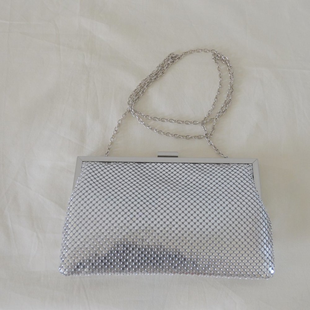 Gunnie Sax Crossbody Mini Bag Silver